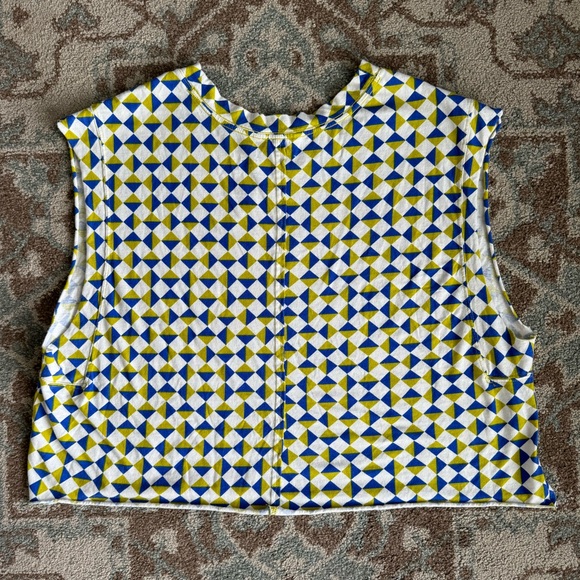 Free People Inspire Printed Tank FP Movement Trippy Geo Glowing Size L - Picture 3 of 8